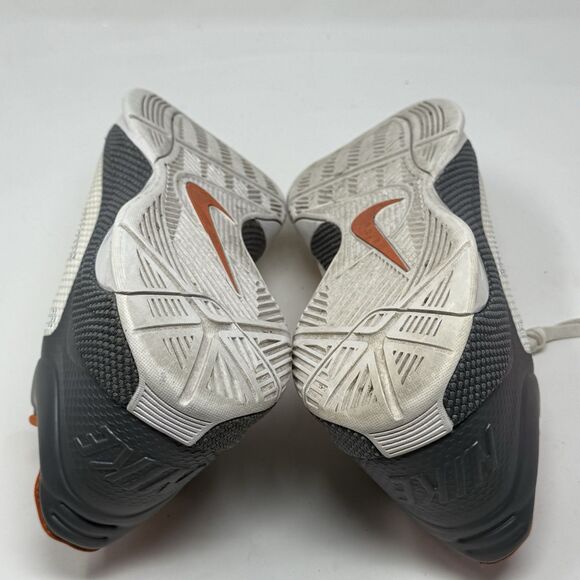 Nike Zoom Hyperfuse Low 2010 Sneakers Mens 13 Gray White Orange Shoes 429614-103 - Picture 16 of 16